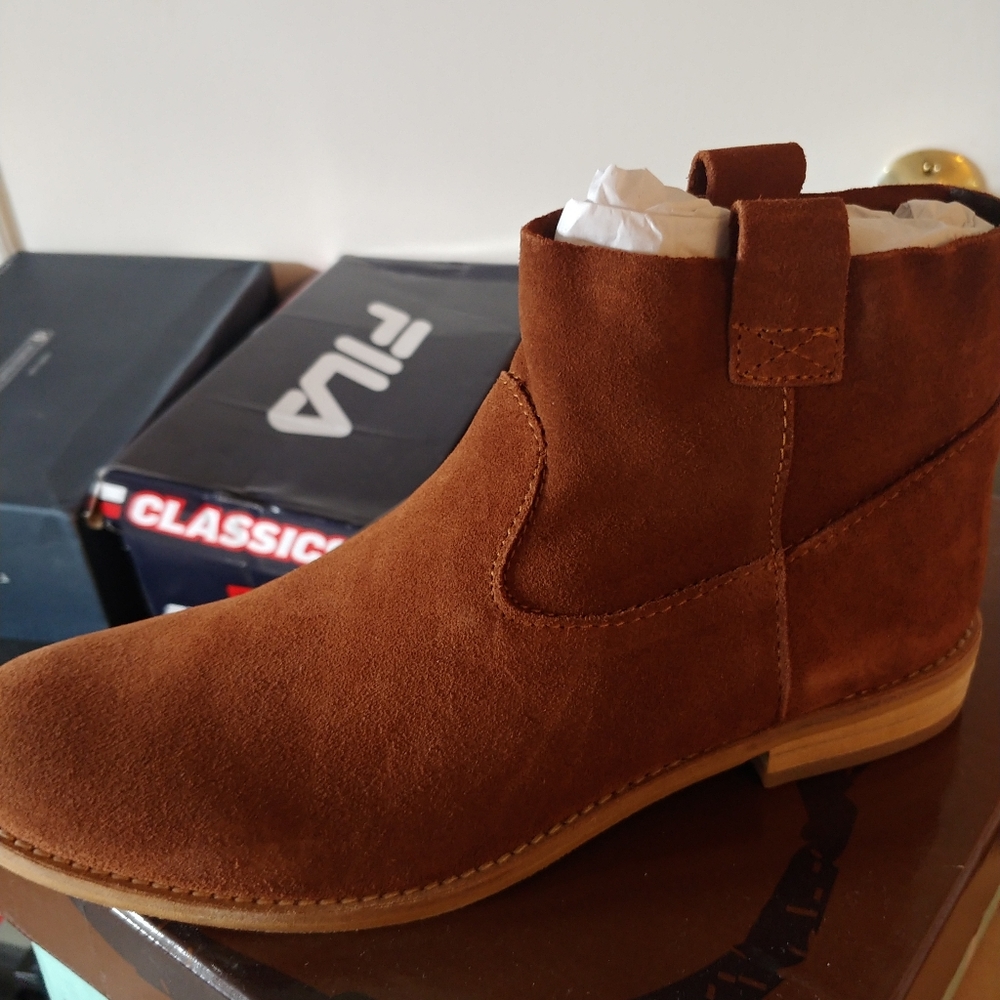 Free Shipping!!!Diba True Cognac Ankle Boots